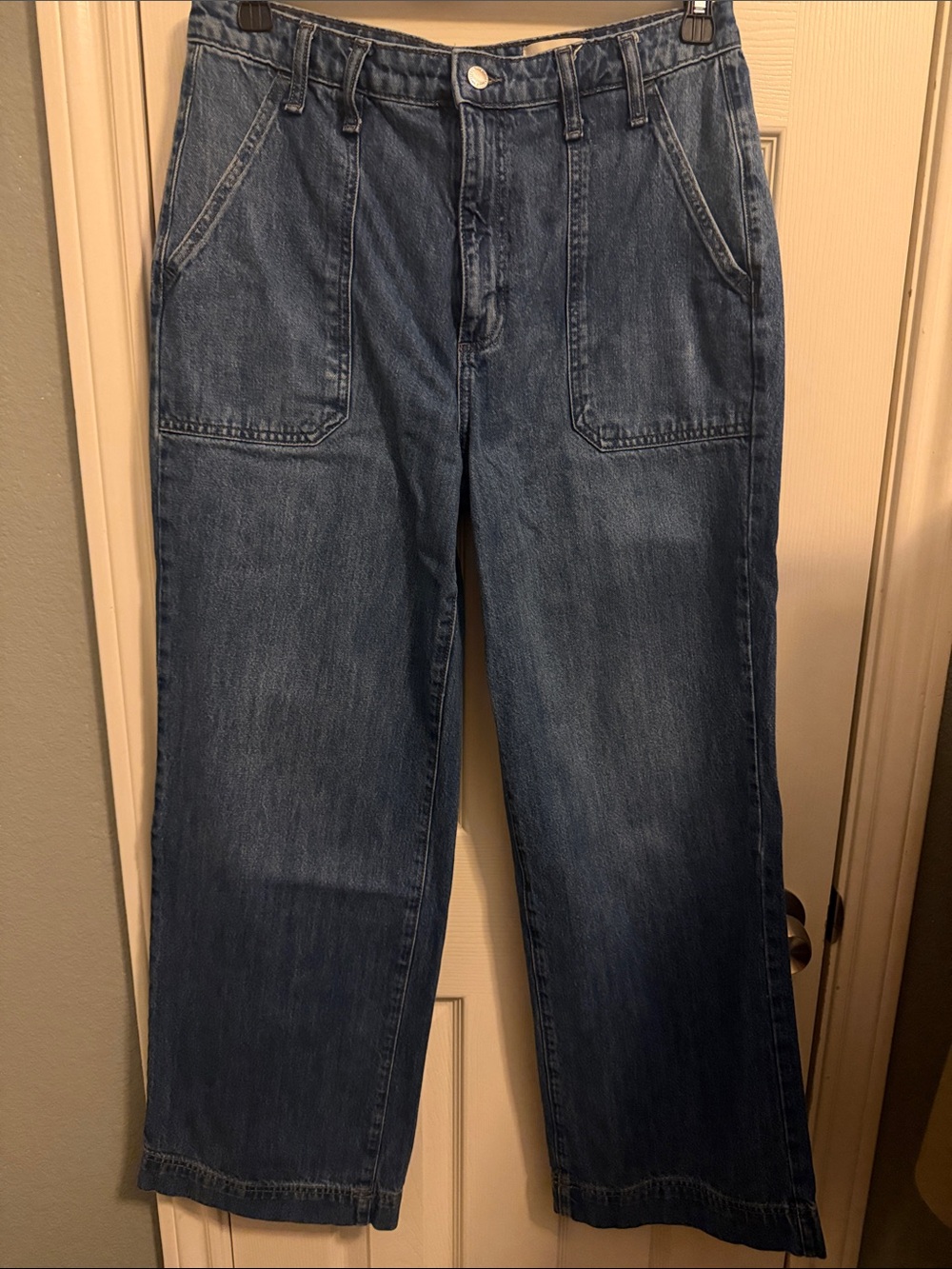 Universal Thread Dark Blue Wide Leg Jeans